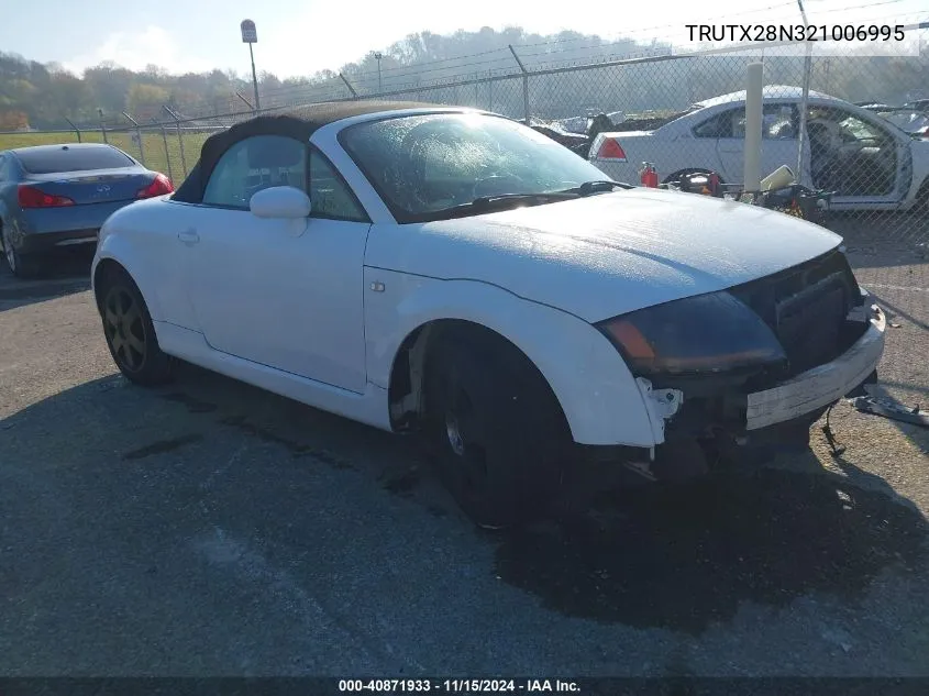 TRUTX28N321006995 2002 Audi Tt 1.8L