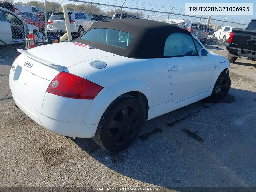 TRUTX28N321006995 2002 Audi Tt 1.8L