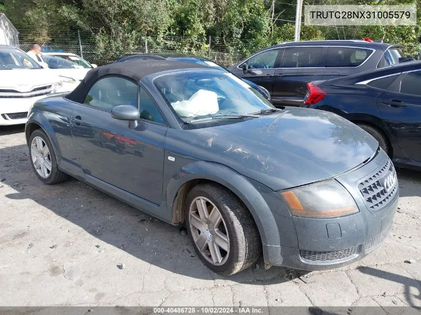 TRUTC28NX31005579 2003 Audi Tt 1.8L