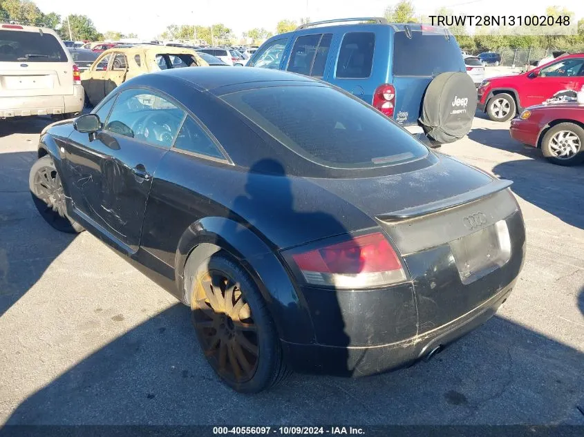 TRUWT28N131002048 2003 Audi Tt Quattro