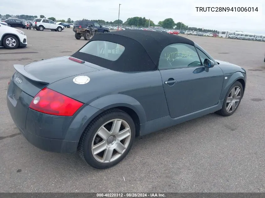 TRUTC28N941006014 2004 Audi Tt 1.8L