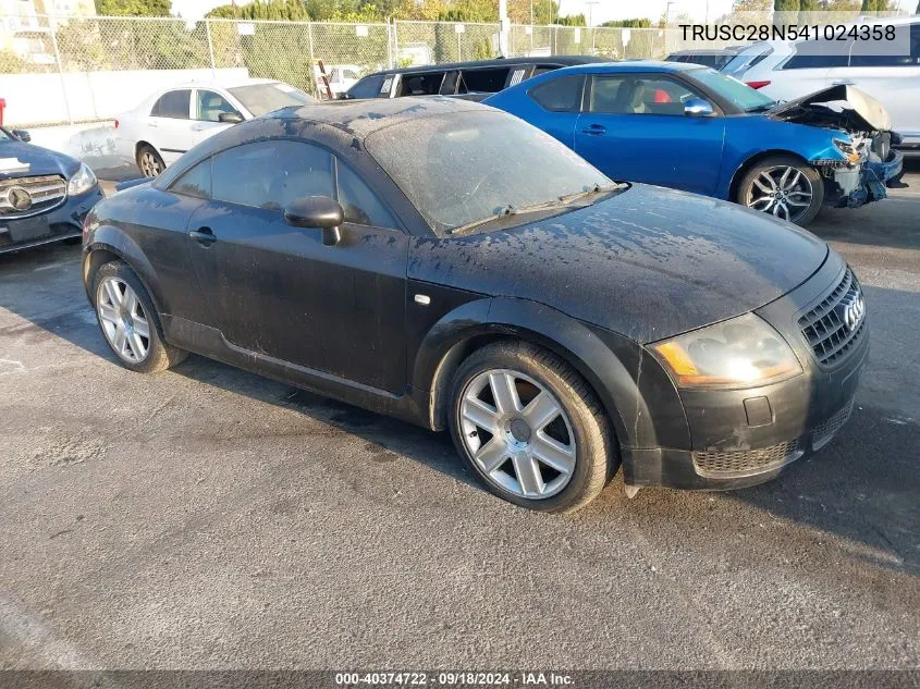 TRUSC28N541024358 2004 Audi Tt 1.8L