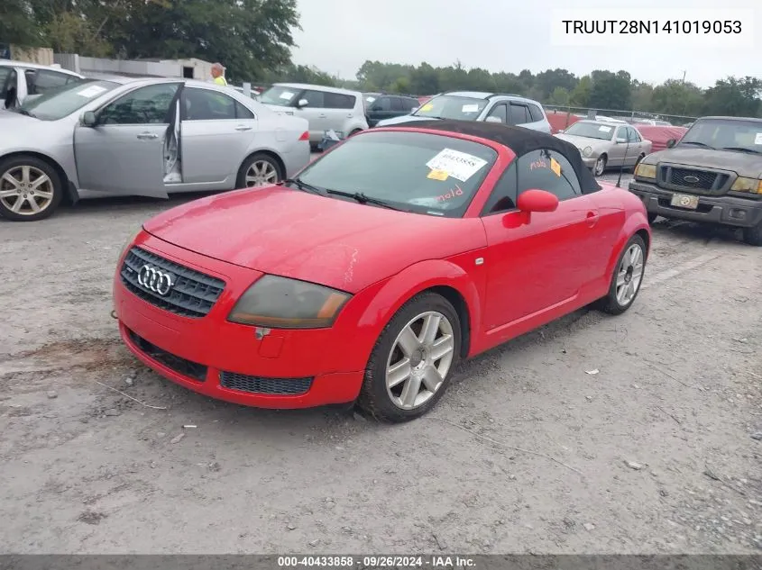 TRUUT28N141019053 2004 Audi Tt 1.8L