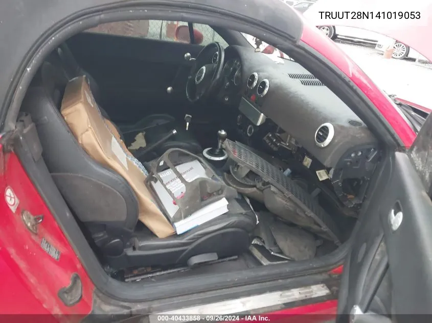 TRUUT28N141019053 2004 Audi Tt 1.8L