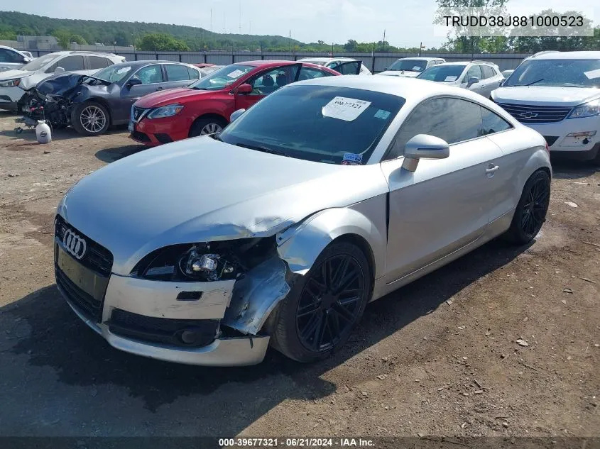 TRUDD38J881000523 2008 Audi Tt 3.2