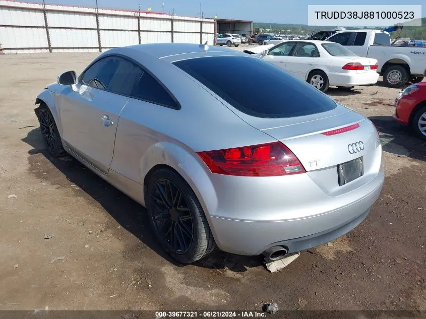 TRUDD38J881000523 2008 Audi Tt 3.2