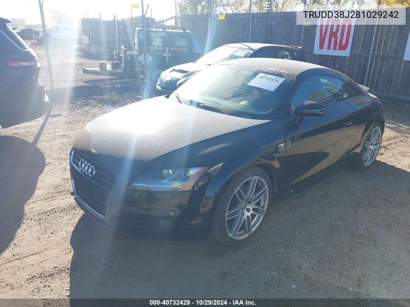 TRUDD38J281029242 2008 Audi Tt 3.2