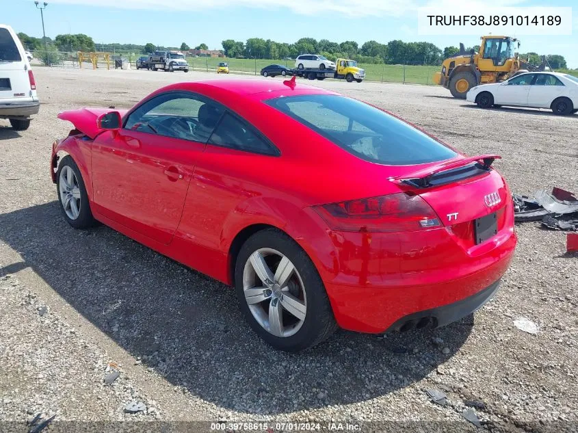 TRUHF38J891014189 2009 Audi Tt 2.0T