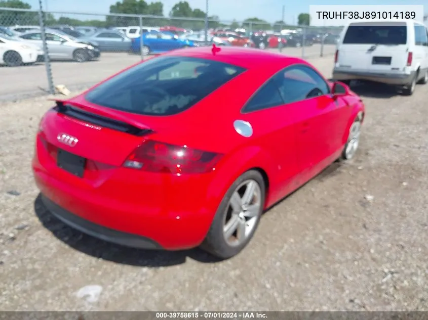 TRUHF38J891014189 2009 Audi Tt 2.0T