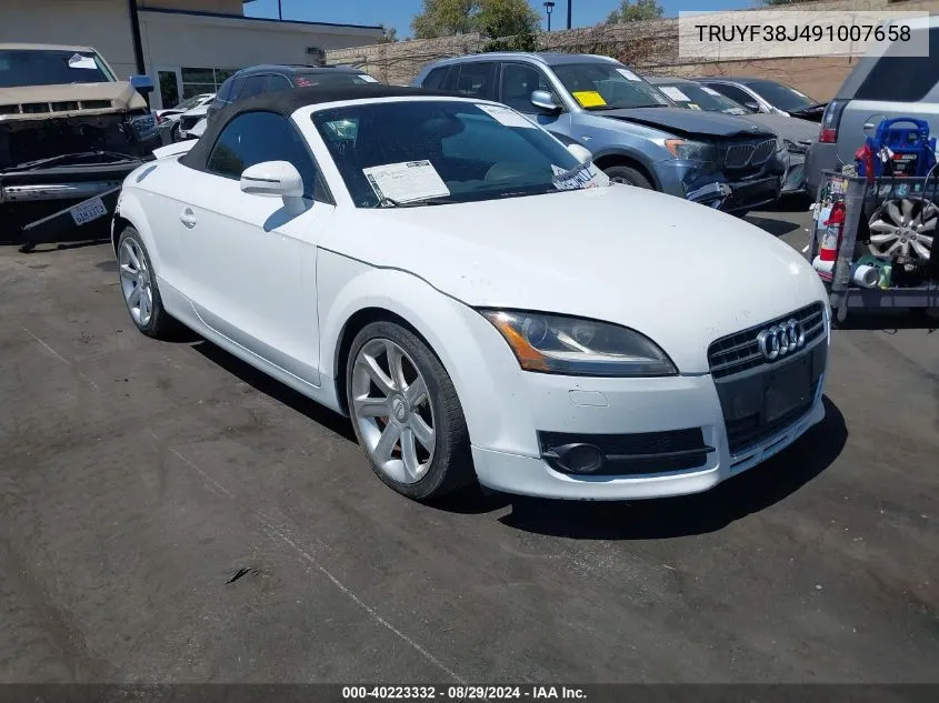 TRUYF38J491007658 2009 Audi Tt 2.0T