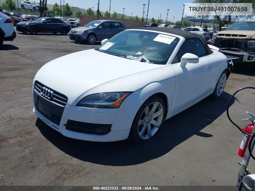 TRUYF38J491007658 2009 Audi Tt 2.0T