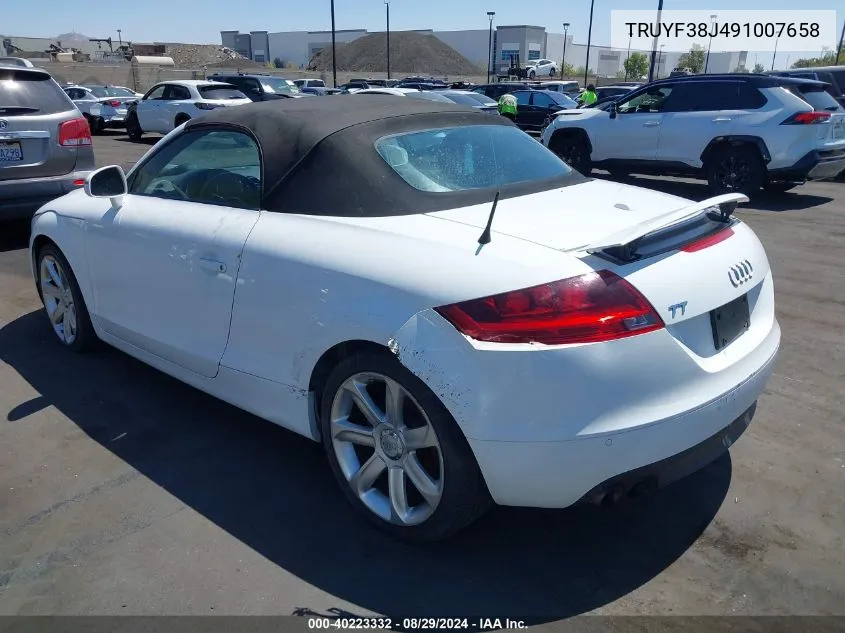 TRUYF38J491007658 2009 Audi Tt 2.0T