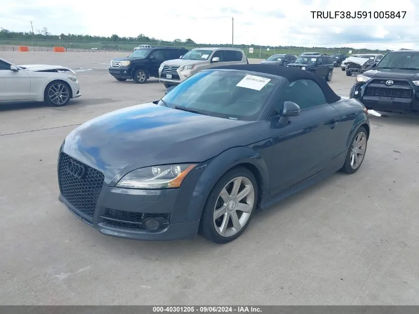 TRULF38J591005847 2009 Audi Tt 2.0T