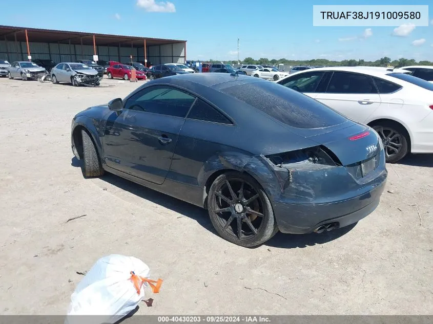 TRUAF38J191009580 2009 Audi Tt 2.0T