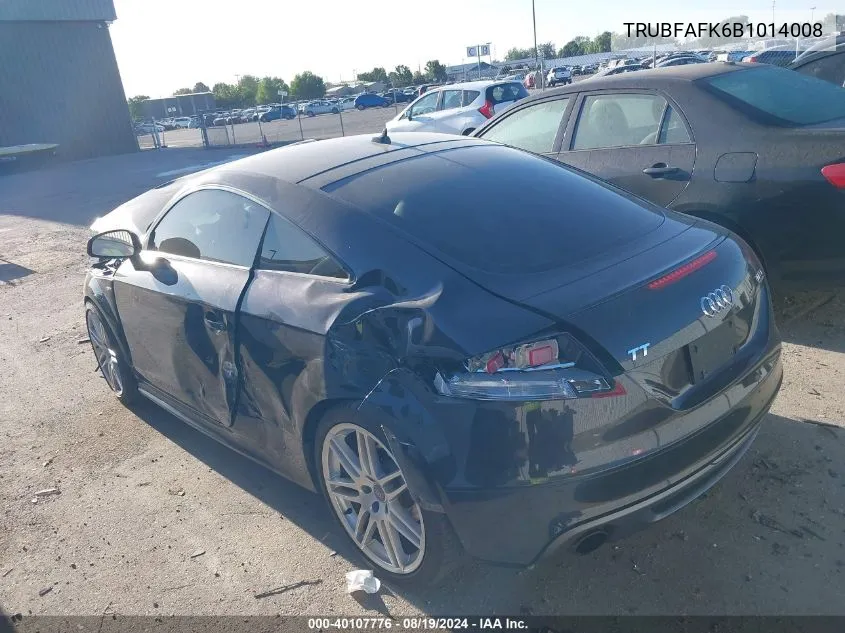 TRUBFAFK6B1014008 2011 Audi Tt 2.0T Premium Plus