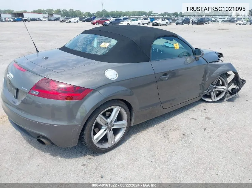 2012 Audi Tt 2.0T Premium Plus VIN: TRUSFAFK5C1021095 Lot: 40161522