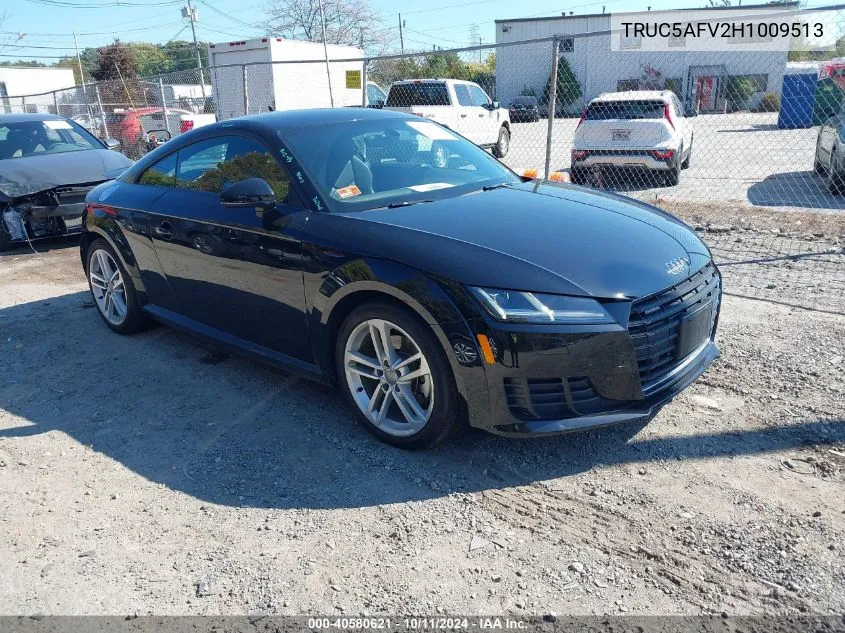 TRUC5AFV2H1009513 2017 Audi Tt 2.0T