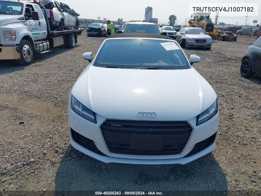 TRUT5CFV4J1007182 2018 Audi Tt 2.0T