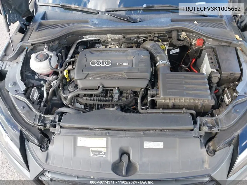 TRUTECFV3K1005652 2019 Audi Tt 45