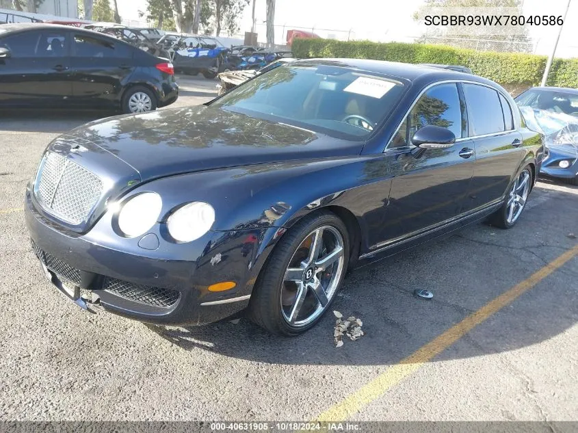 SCBBR93WX78040586 2007 Bentley Continental Flying Spur