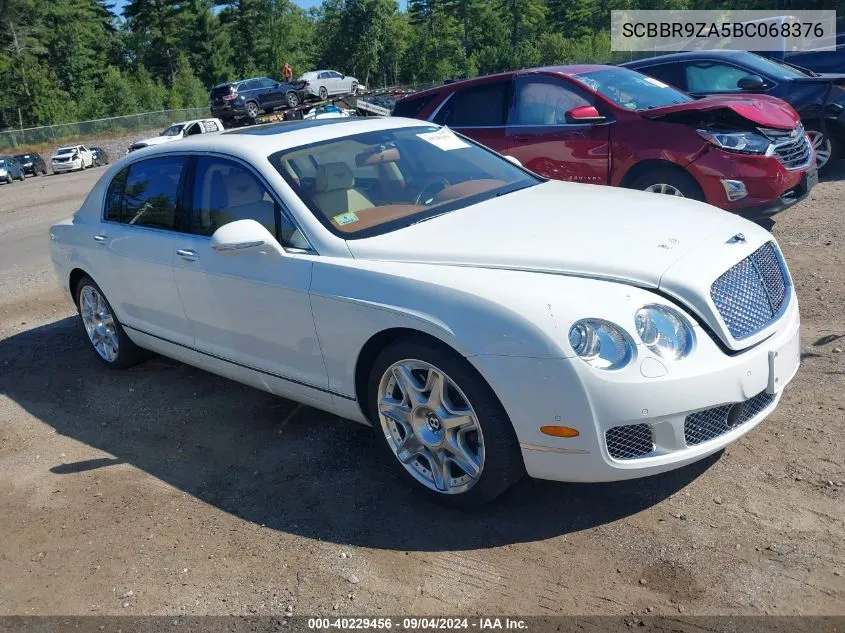 2011 Bentley Continental Flying Spur VIN: SCBBR9ZA5BC068376 Lot: 40229456