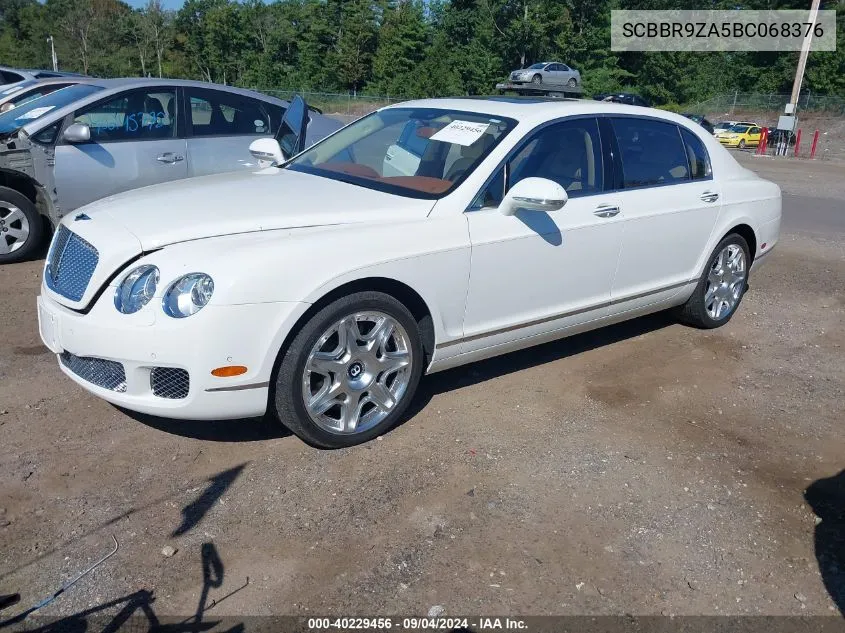 2011 Bentley Continental Flying Spur VIN: SCBBR9ZA5BC068376 Lot: 40229456