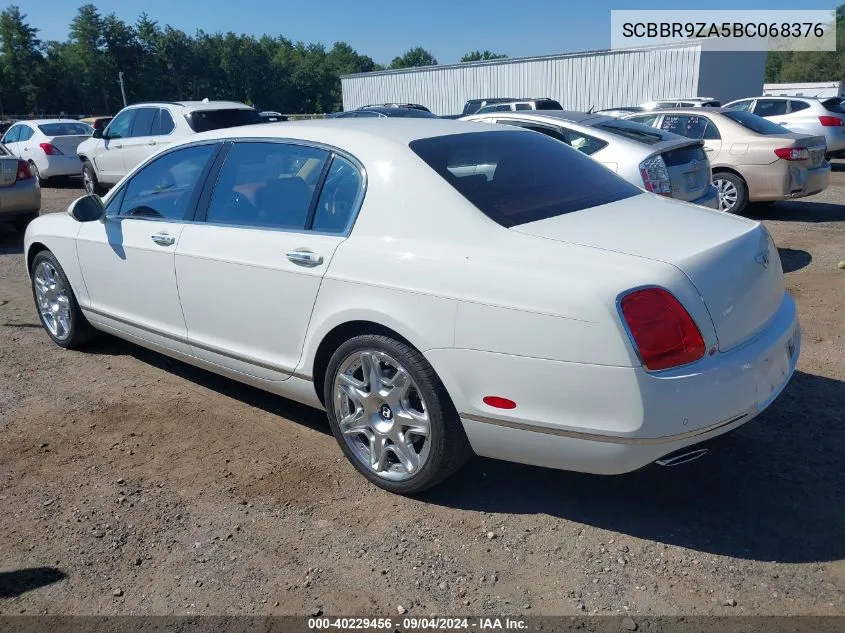 2011 Bentley Continental Flying Spur VIN: SCBBR9ZA5BC068376 Lot: 40229456