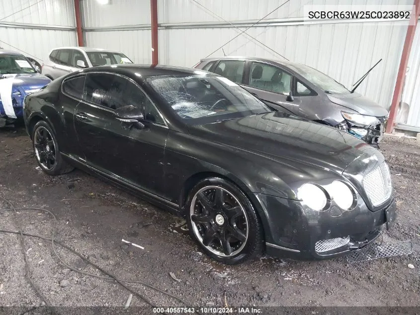 SCBCR63W25C023892 2005 Bentley Continental Gt