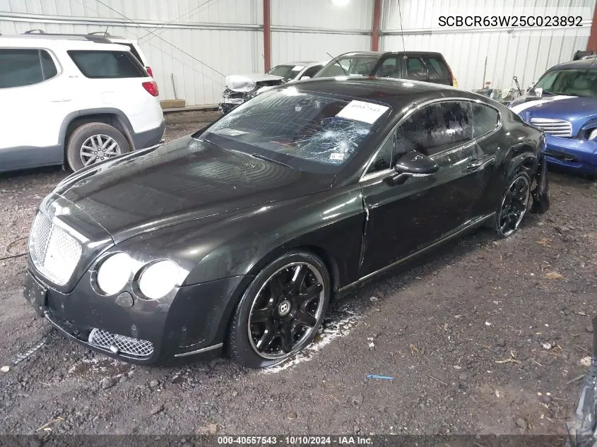 SCBCR63W25C023892 2005 Bentley Continental Gt