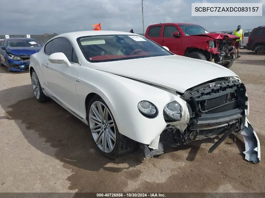 SCBFC7ZAXDC083157 2013 Bentley Continental Gt Speed