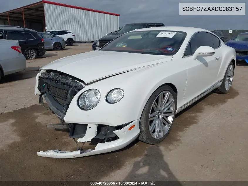 SCBFC7ZAXDC083157 2013 Bentley Continental Gt Speed