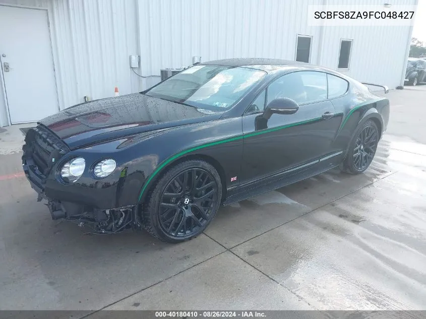 SCBFS8ZA9FC048427 2015 Bentley Continental Gt