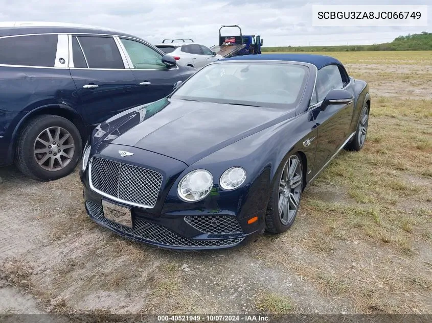 SCBGU3ZA8JC066749 2018 Bentley Continental Gt W12