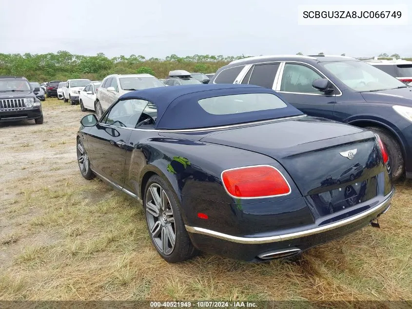 SCBGU3ZA8JC066749 2018 Bentley Continental Gt W12