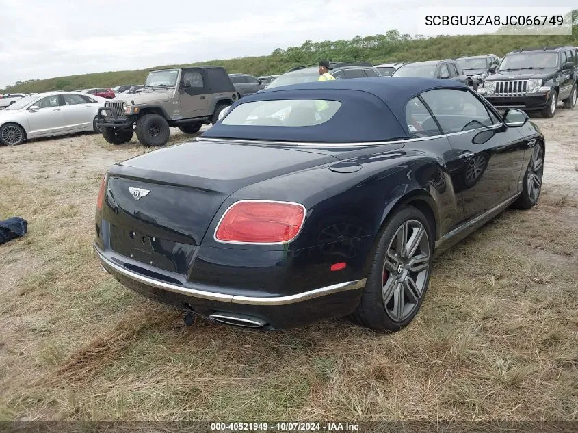 SCBGU3ZA8JC066749 2018 Bentley Continental Gt W12