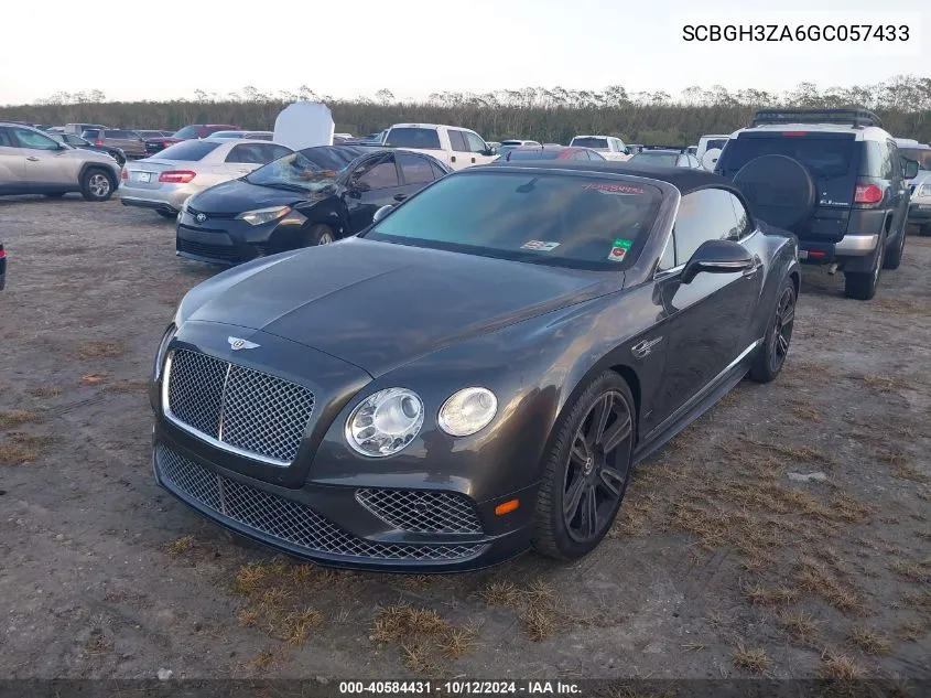 SCBGH3ZA6GC057433 2016 Bentley Continental Gt V8 S