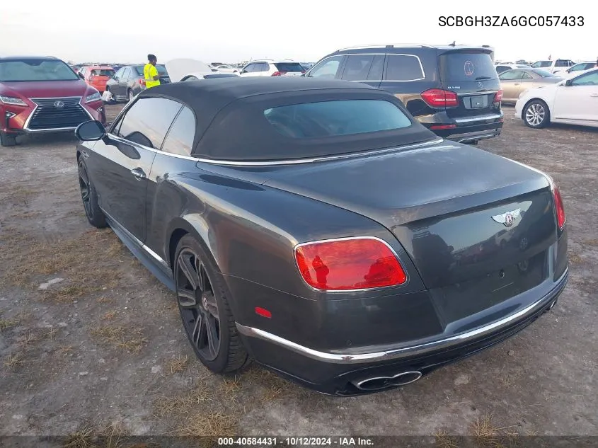 SCBGH3ZA6GC057433 2016 Bentley Continental Gt V8 S