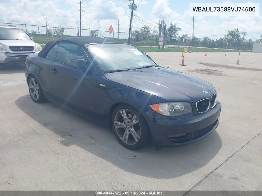 WBAUL73588VJ74600 2008 BMW 128I