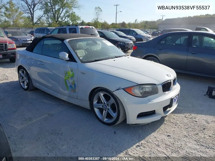 WBAUN93538VF55537 2008 BMW 135I