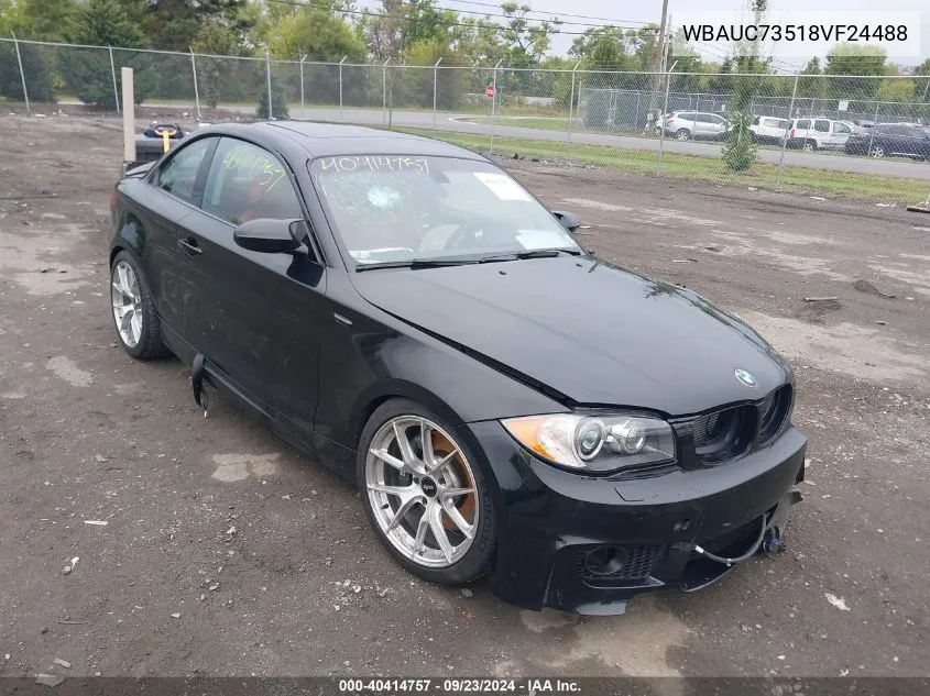 WBAUC73518VF24488 2008 BMW 135I