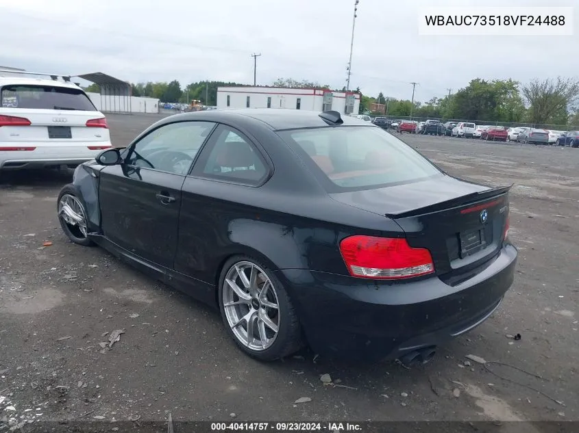 WBAUC73518VF24488 2008 BMW 135I