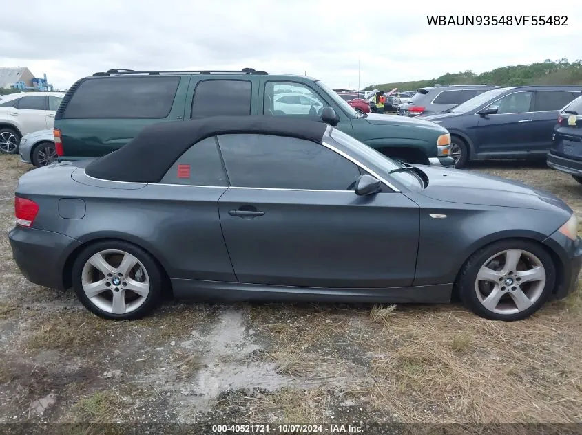 WBAUN93548VF55482 2008 BMW 135I