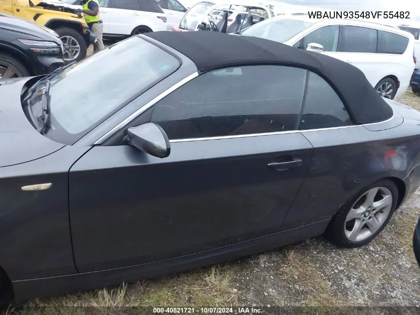 WBAUN93548VF55482 2008 BMW 135I