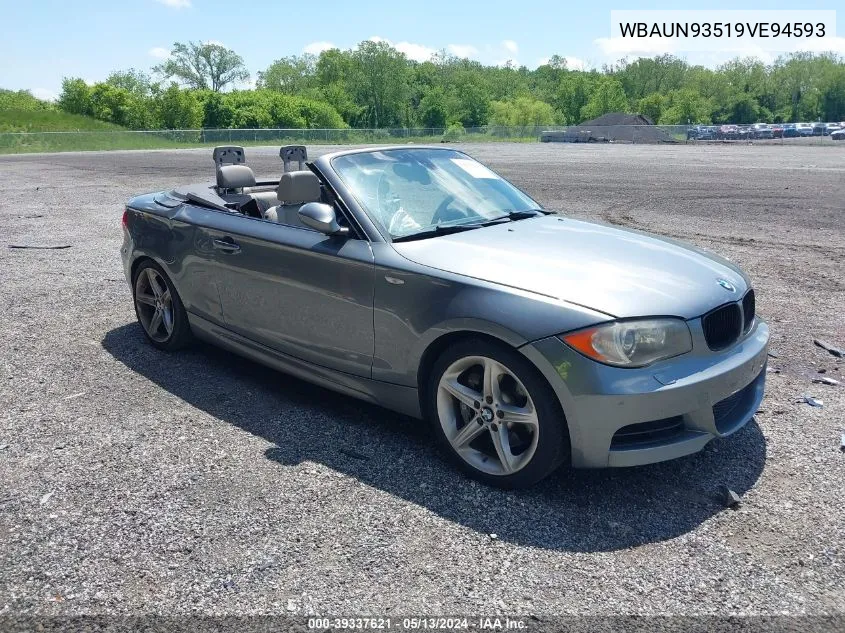 WBAUN93519VE94593 2009 BMW 135I