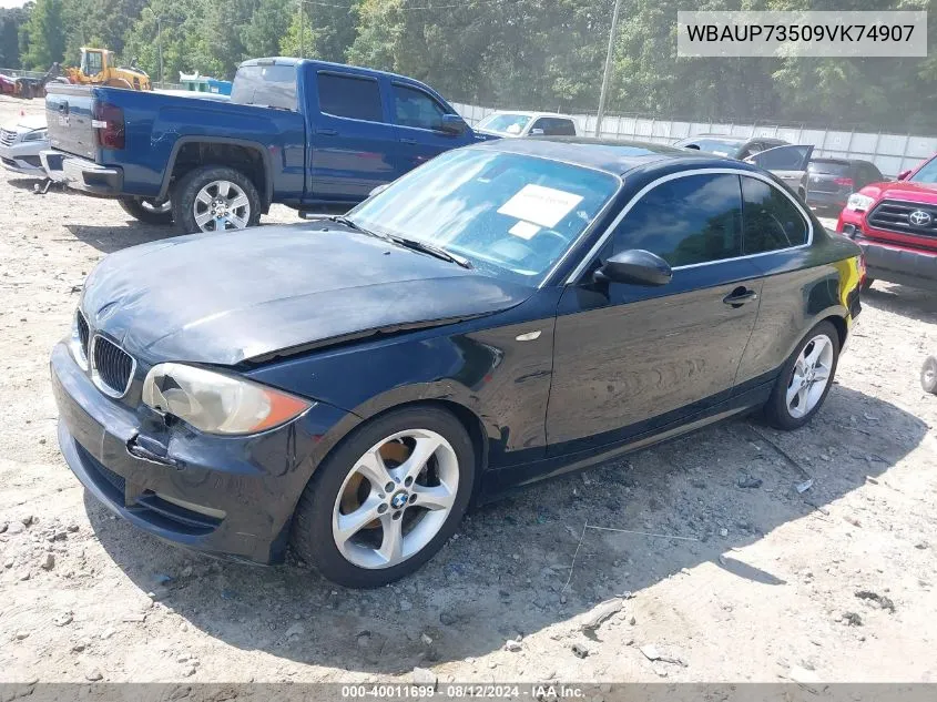 WBAUP73509VK74907 2009 BMW 128I