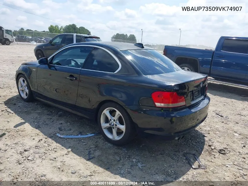 WBAUP73509VK74907 2009 BMW 128I