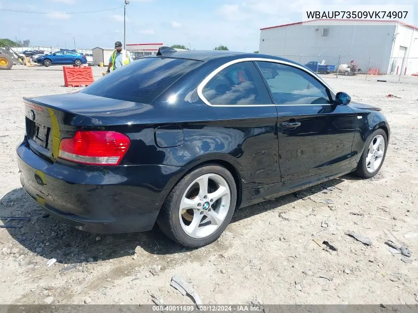 WBAUP73509VK74907 2009 BMW 128I