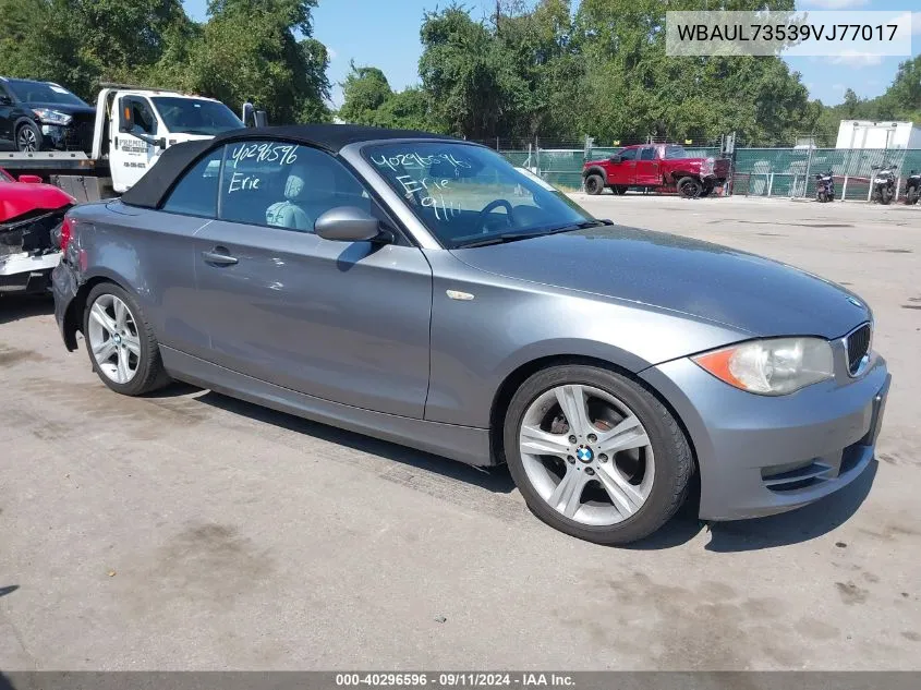 WBAUL73539VJ77017 2009 BMW 128I