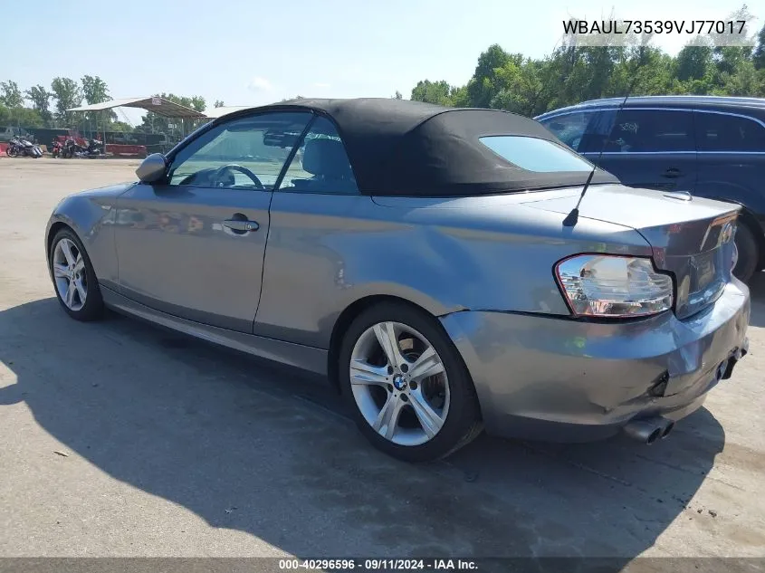 WBAUL73539VJ77017 2009 BMW 128I