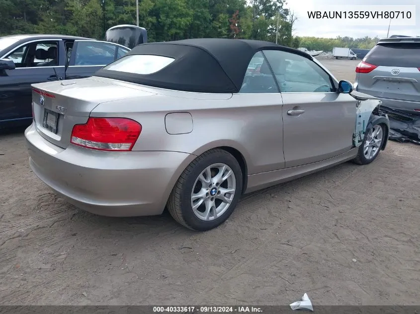 WBAUN13559VH80710 2009 BMW 128I